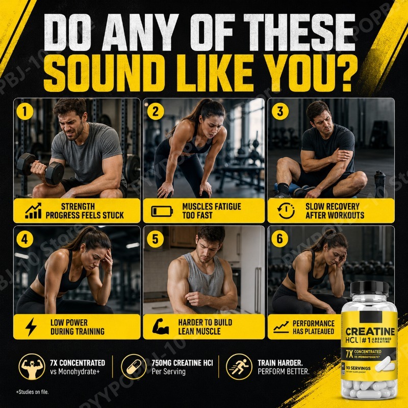 Creatine HCl 750mg 90 Capsules - огляд і ціна Nutrition Of Fitness