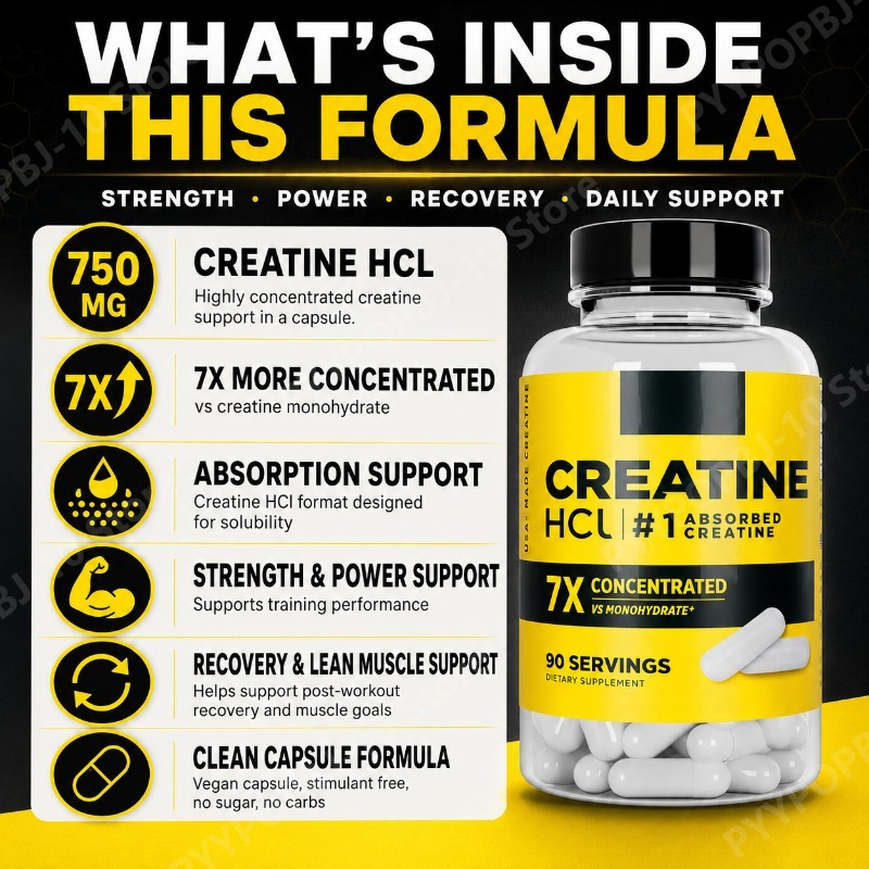 Creatine HCl 750mg 90 Capsules - огляд і ціна Nutrition Of Fitness