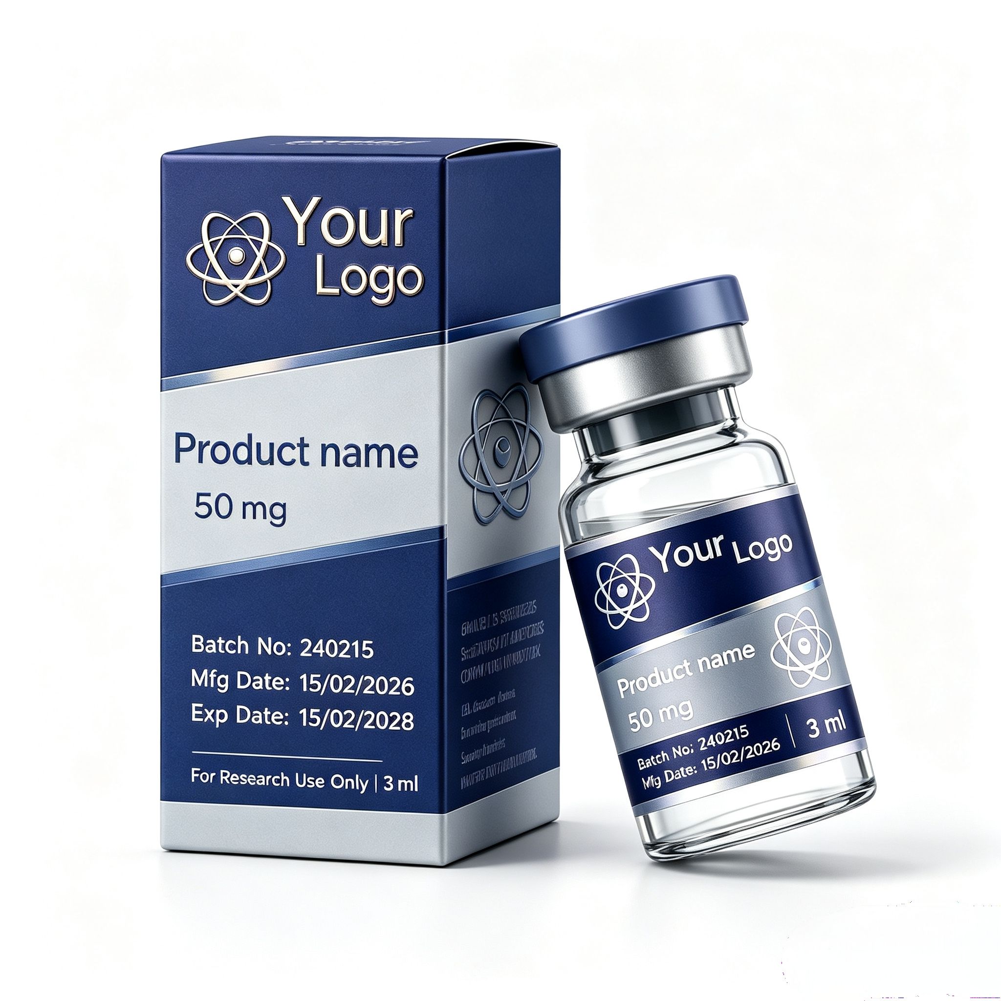 Custom Peptide Vial Waterproof - огляд і ціна Nutrition Of Fitness