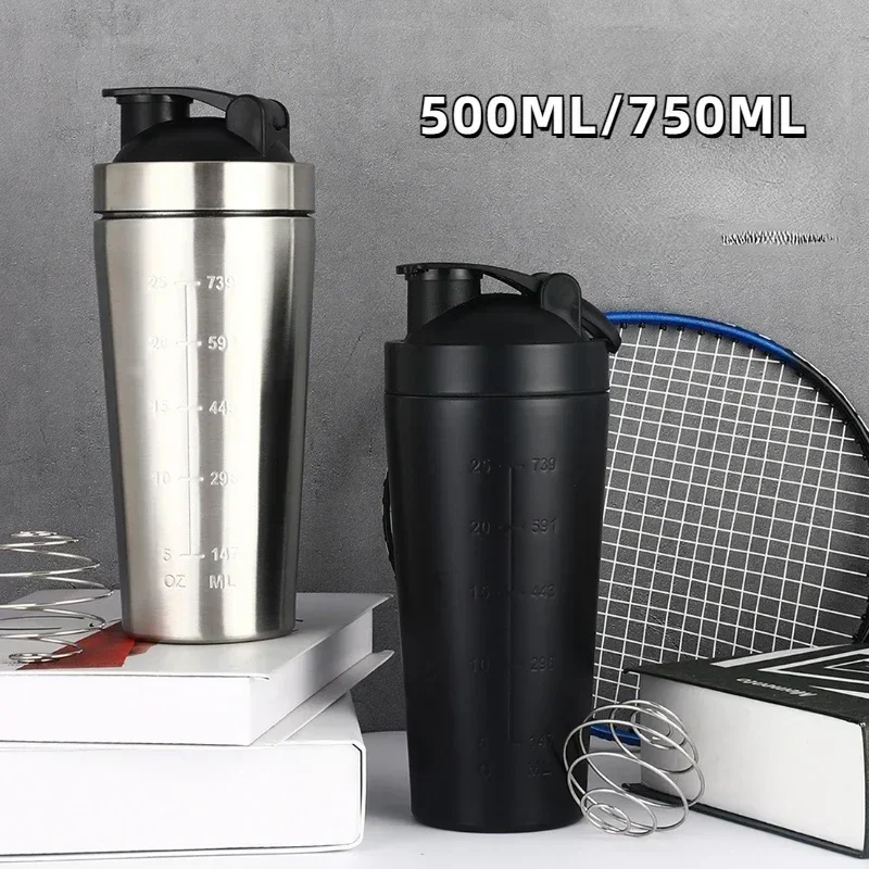 Stainless Steel Protein Shaker - огляд і ціна Nutrition Of Fitness