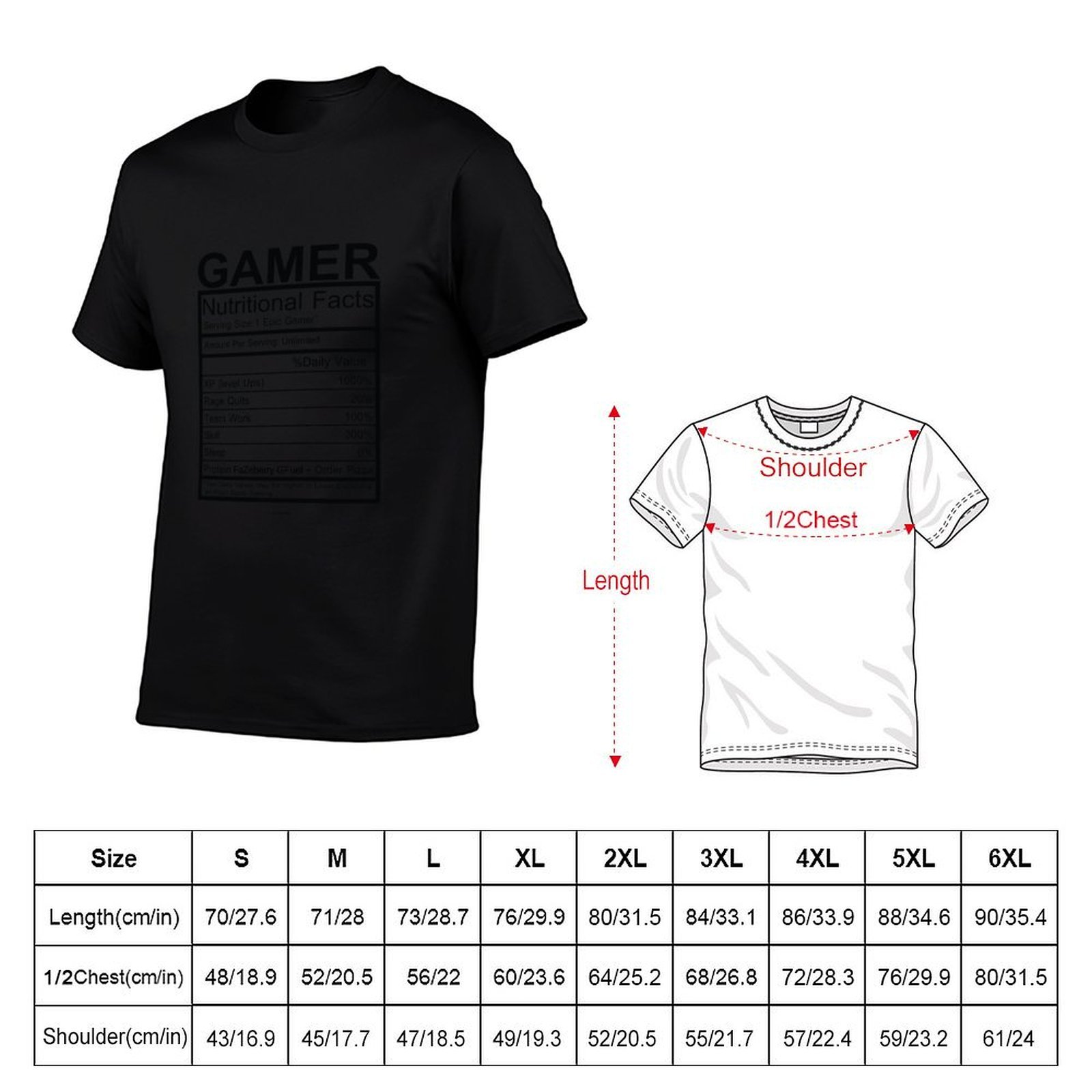 Gamer Nutritional Facts Chart  - огляд і ціна Nutrition Of Fitness