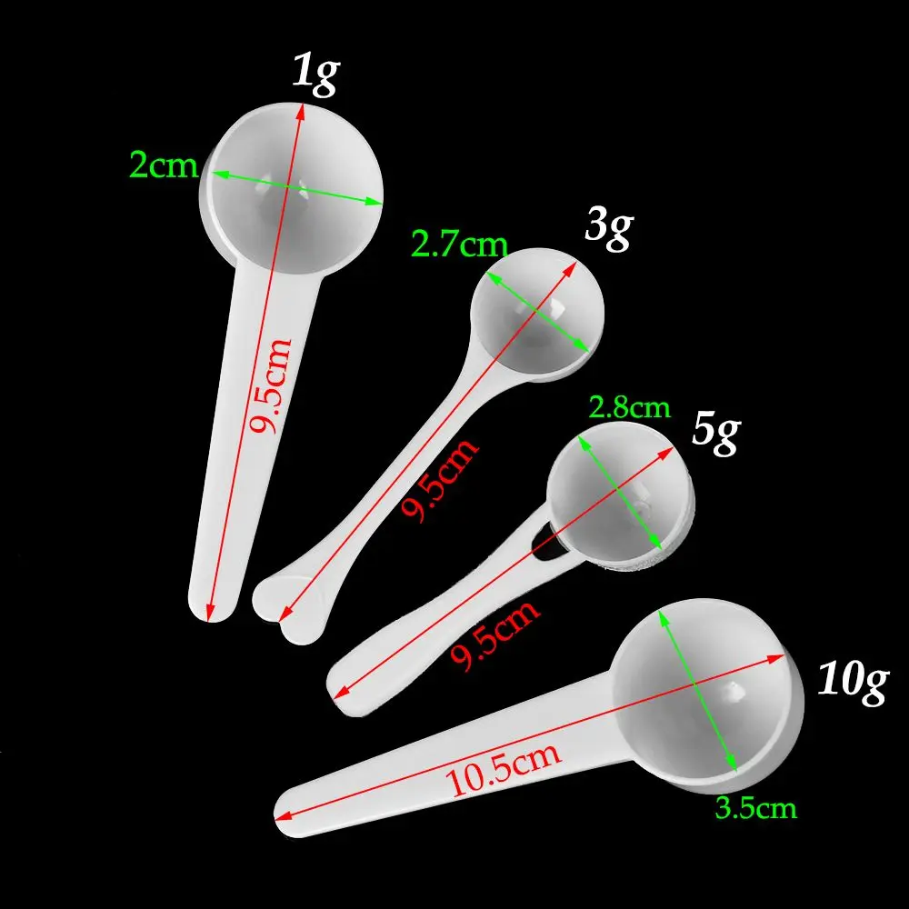 10PCS 1/3/5/10g Measuring Spoo - огляд і ціна Whey Protein Isolate