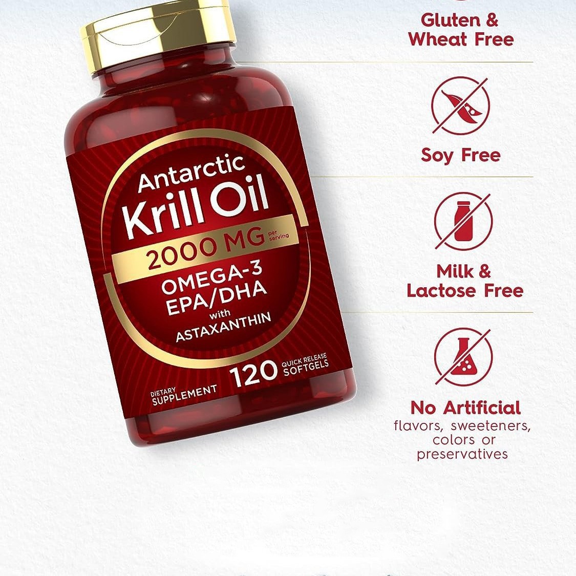 Krill oil soft capsules supple - огляд і ціна Nutrition Of Fitness